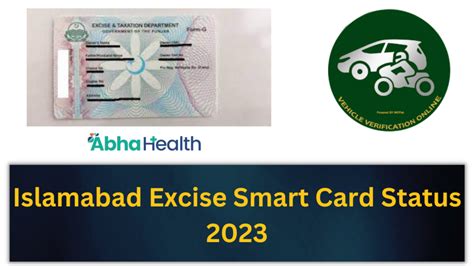 islamabad excise and taxation smart card status|islamabadexcise.gov.uk.